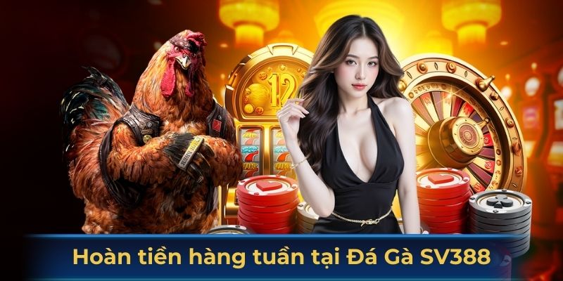 hoàn tiền hàng tuần tại đá gà SV388